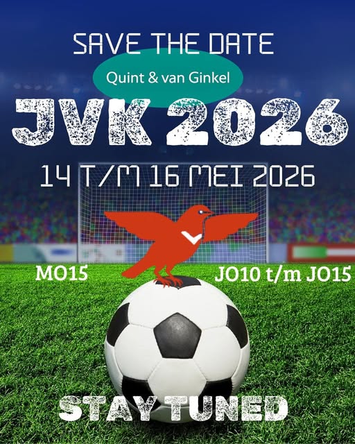 Vrijwilligers Quint & van Ginkel Jeugdvoetbalkamp.