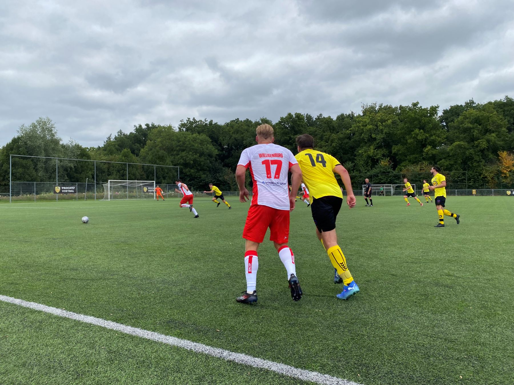 Valleivogels wint het oefenduel van Woudenberg.
